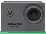 Экшн-камера Digma DiCam 180 серый (DC180)