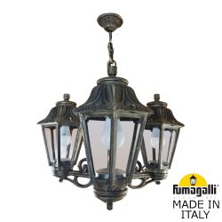 Подвесной уличный светильник FUMAGALLI SICHEM/ANNA 3L E22.120.S30.BXF1R
