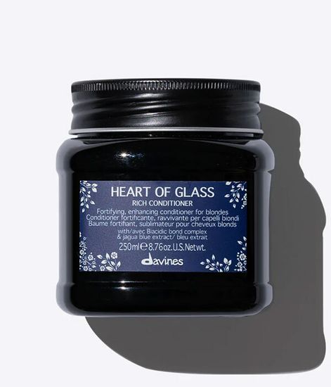 Heart of glass, питательный кондиционер для защиты и сияния блонд, Davines