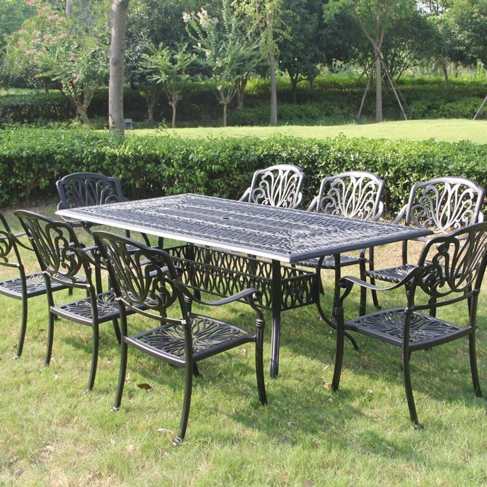 Металлическая мебель из литого алюминия Rimini 8