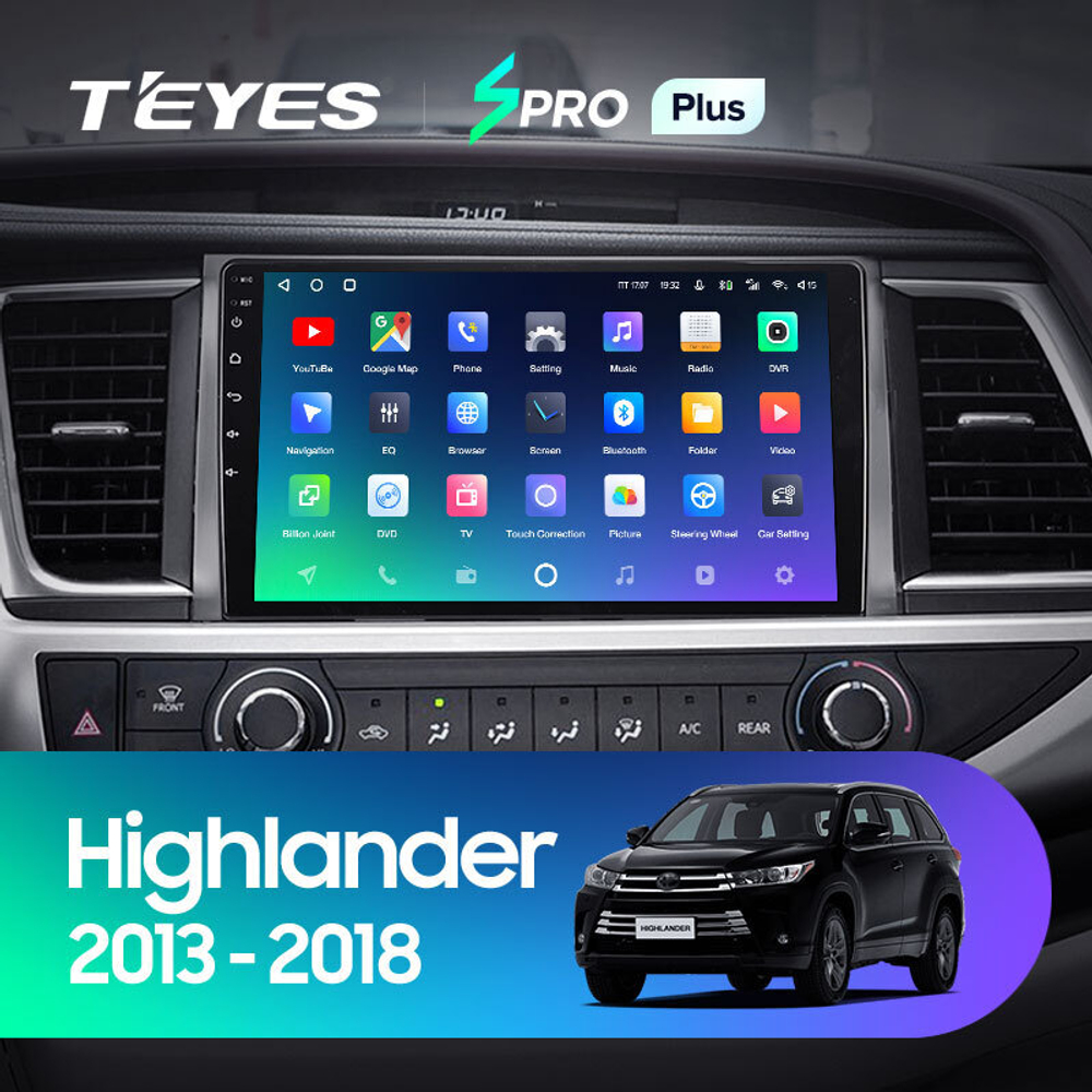 Teyes SPRO Plus 10" для Toyota Highlander 2013-2018