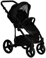 Детская коляска Indigo Lamar 2 в 1 La08 черная кожа