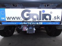 Фаркоп оцинкованный Galia N027A для Ford Maverick 1993-2000, Nissan Terrano 1993-2002(паспорт и сертификат в комплекте)(без электрики)