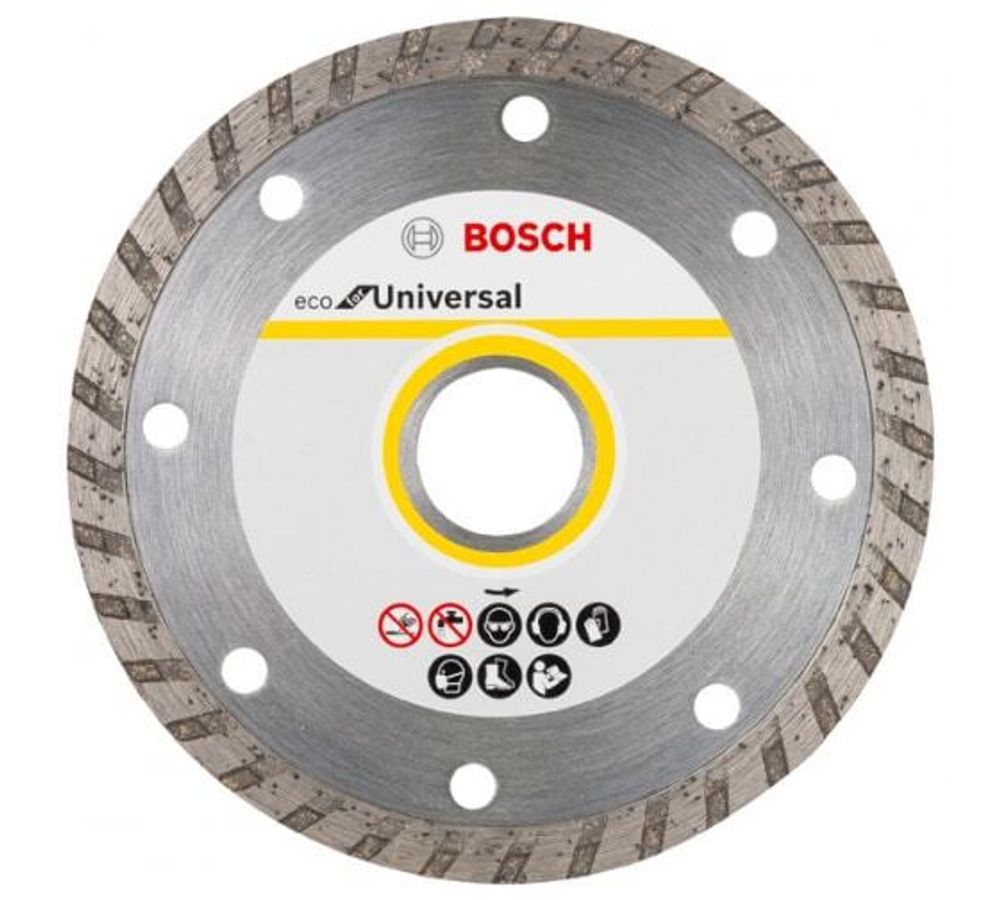 ДИСК АЛМАЗНЫЙ BOSCH ECO UNIVERSAL TURBO 230×22.23×3.0X7ММ