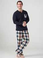 Пижама со штанами костюм домашний