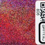 БЛЕСК 806 - Красный голографик