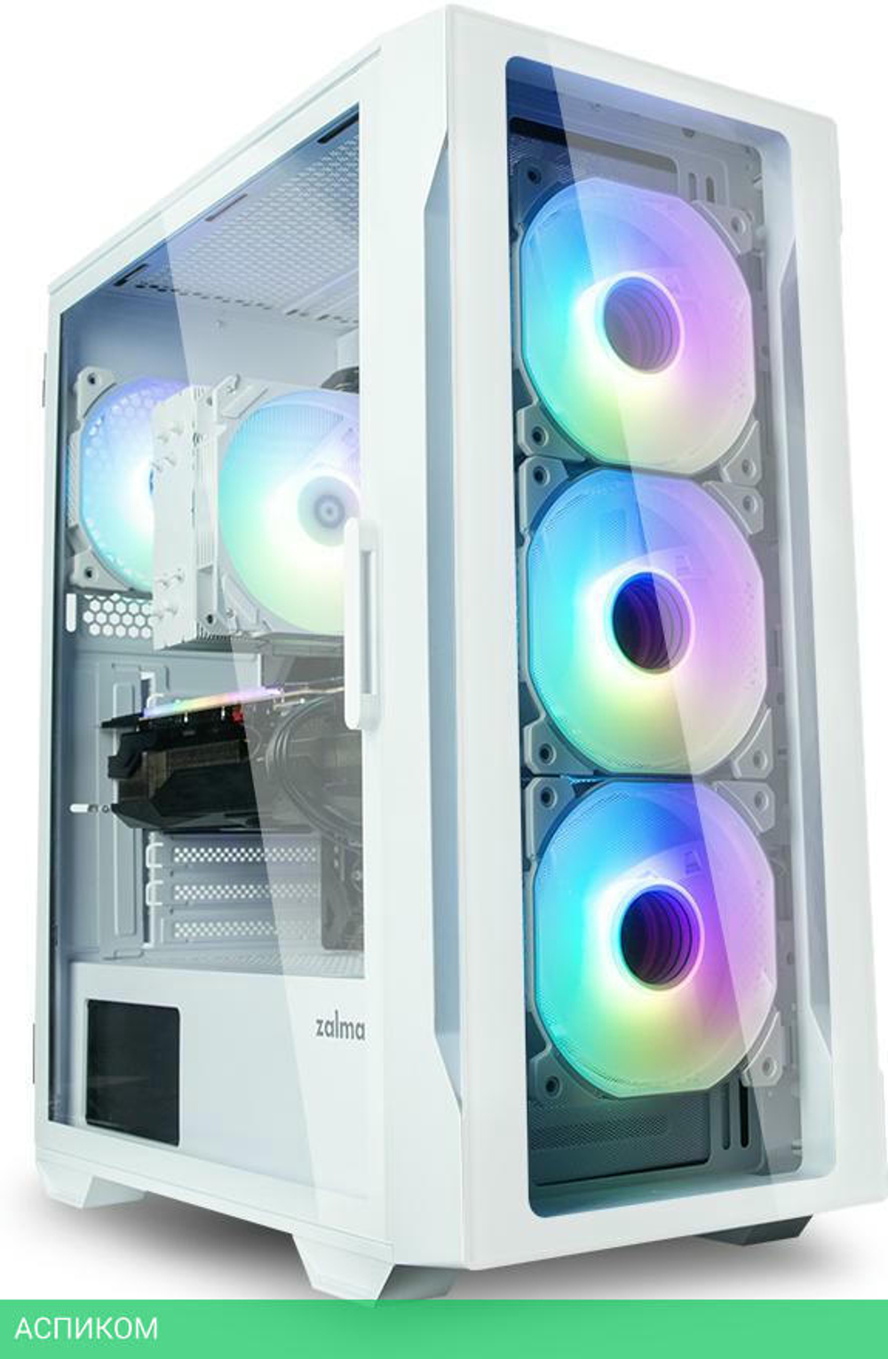 Корпус Zalman i3 Neo TG ATX без БП White