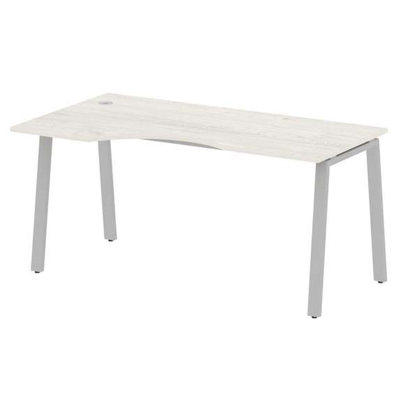 Метал Систем Стол криволинейный левый на А-образном м/к БА.СА-1 (L)  1600*900*750