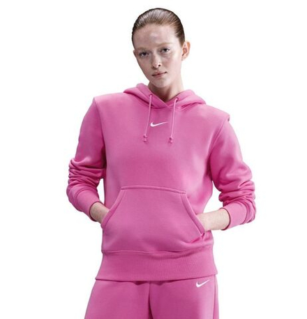 Женская теннисная куртка Nike Sportswear Phoenix Fleece - playful pink/sail