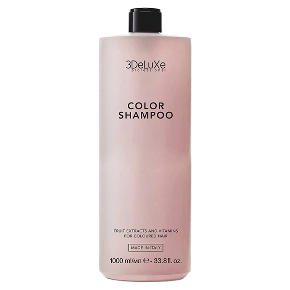 Шампунь для окрашенных волос 3DeLuXe Shampoo Color 1000мл