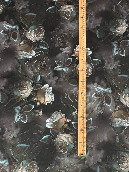 ТУМАННЫЕ РОЗЫ - 100% хлопок, Handmade Fabrics 4
