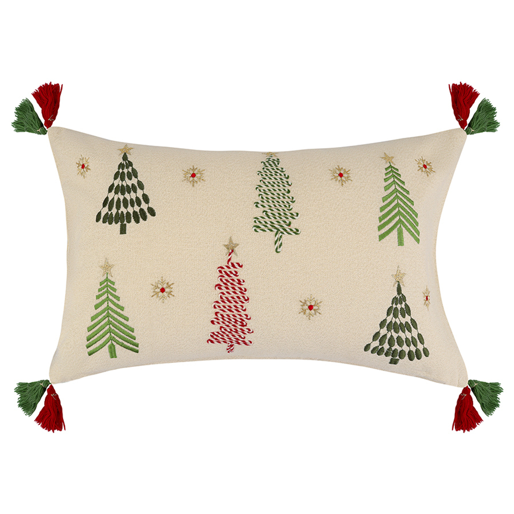 Чехол на подушку frozen pines из коллекции new year essential, 30х50 см