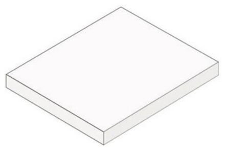 Угловая Ступень Marvel Travertine White Cross Scalino Angolare