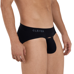 Мужские трусы слипы черные Clever Moda CELESTIAL BRIEF 114611