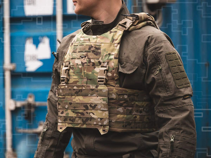 Чехол под бронежилет Wartech База TV-150-MCN-A, Multicam, S/M (46-52)