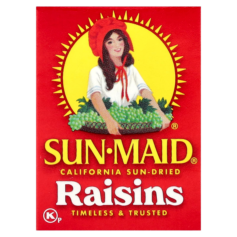 Sun-Maid, Снеки с изюмом, 12 коробок по 0,5 унции