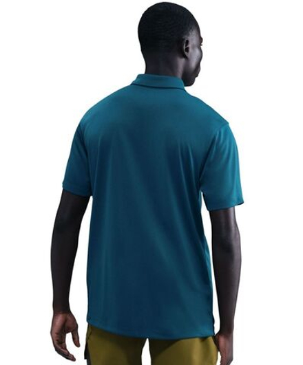 Мужское теннисное поло Nike Court Dri FIT Solid - blue force/white
