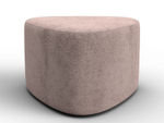 Пуф 004, TOWER 05 бежевый, Велюр, 132363