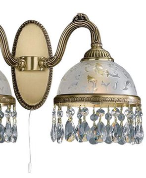 Двухламповое бра Reccagni Angelo A.6200/2