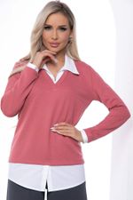 Джемпер "На высоте" (коралл) Б8866 LT Collection (Акция)