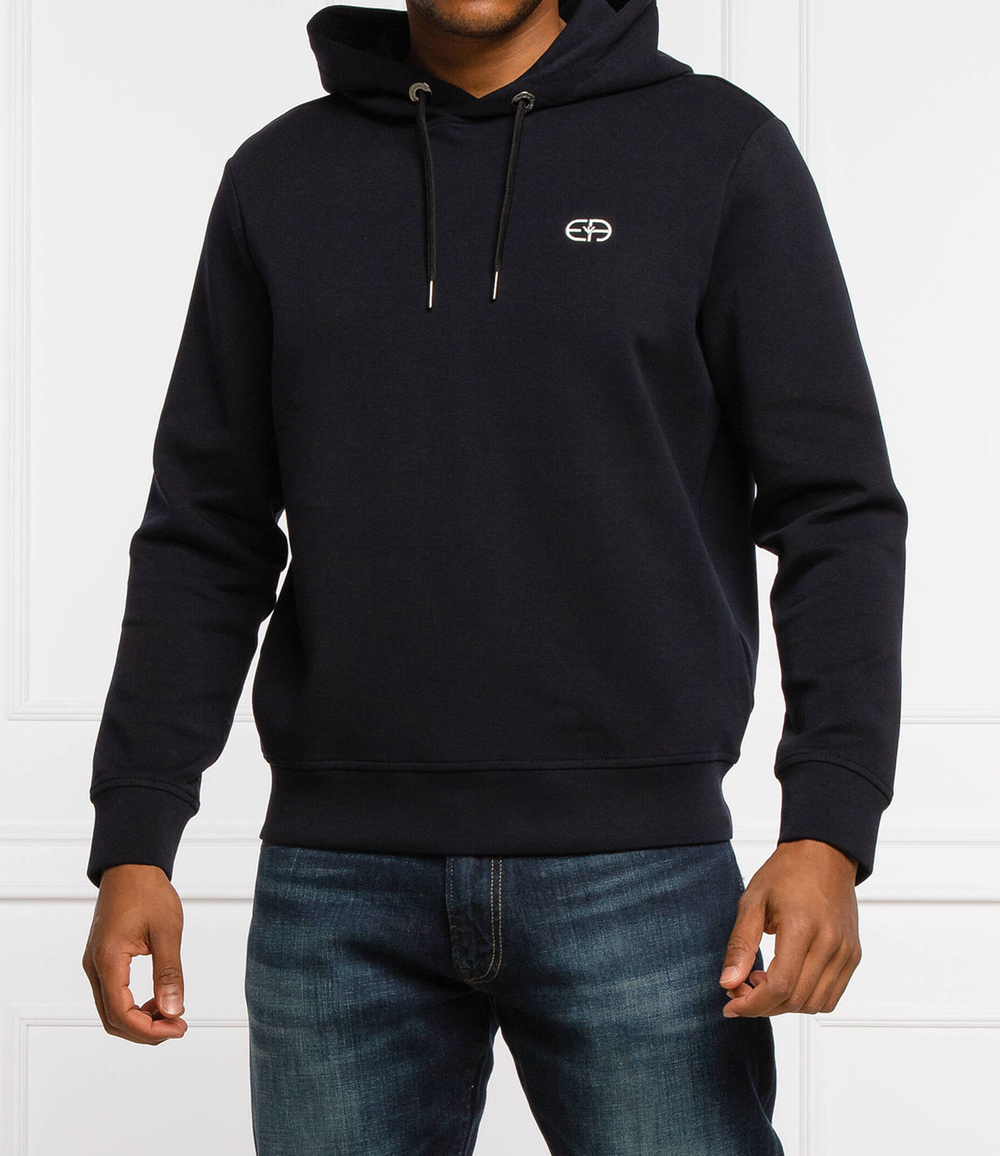 Худи Emporio Armani - темно-синий(6K1M68 1JHSZ)