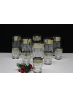 Набор 12 предметов стакан и стопка
