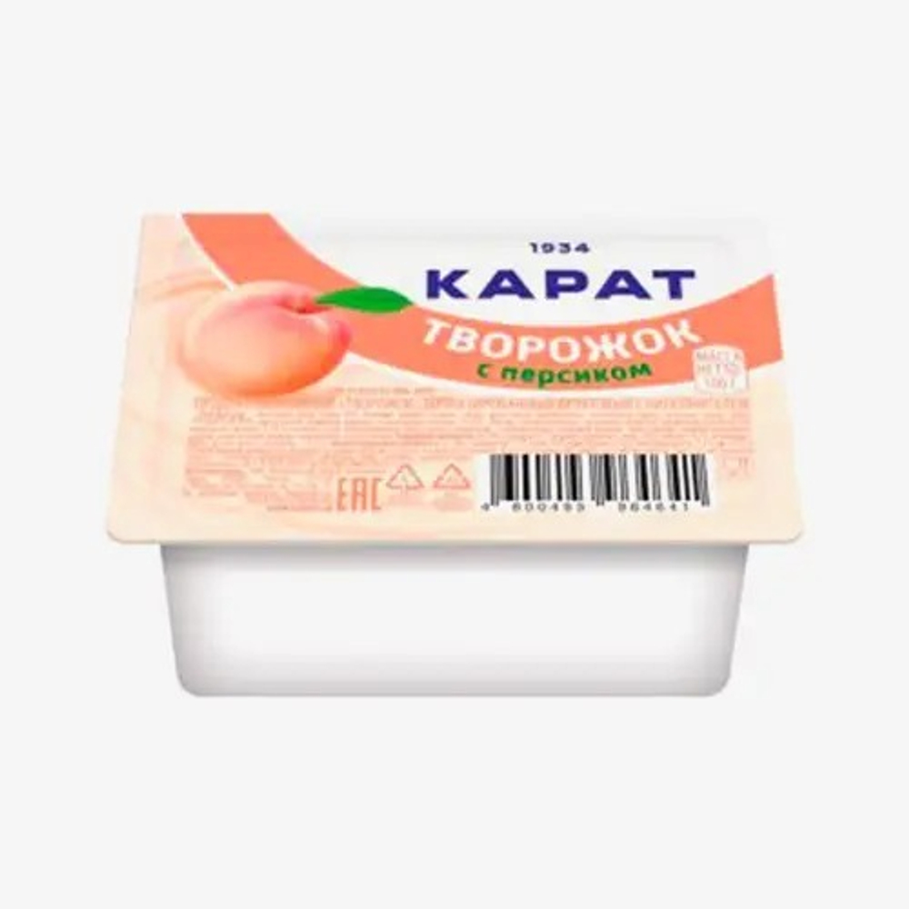 Творог фр 10% Персик 100гр