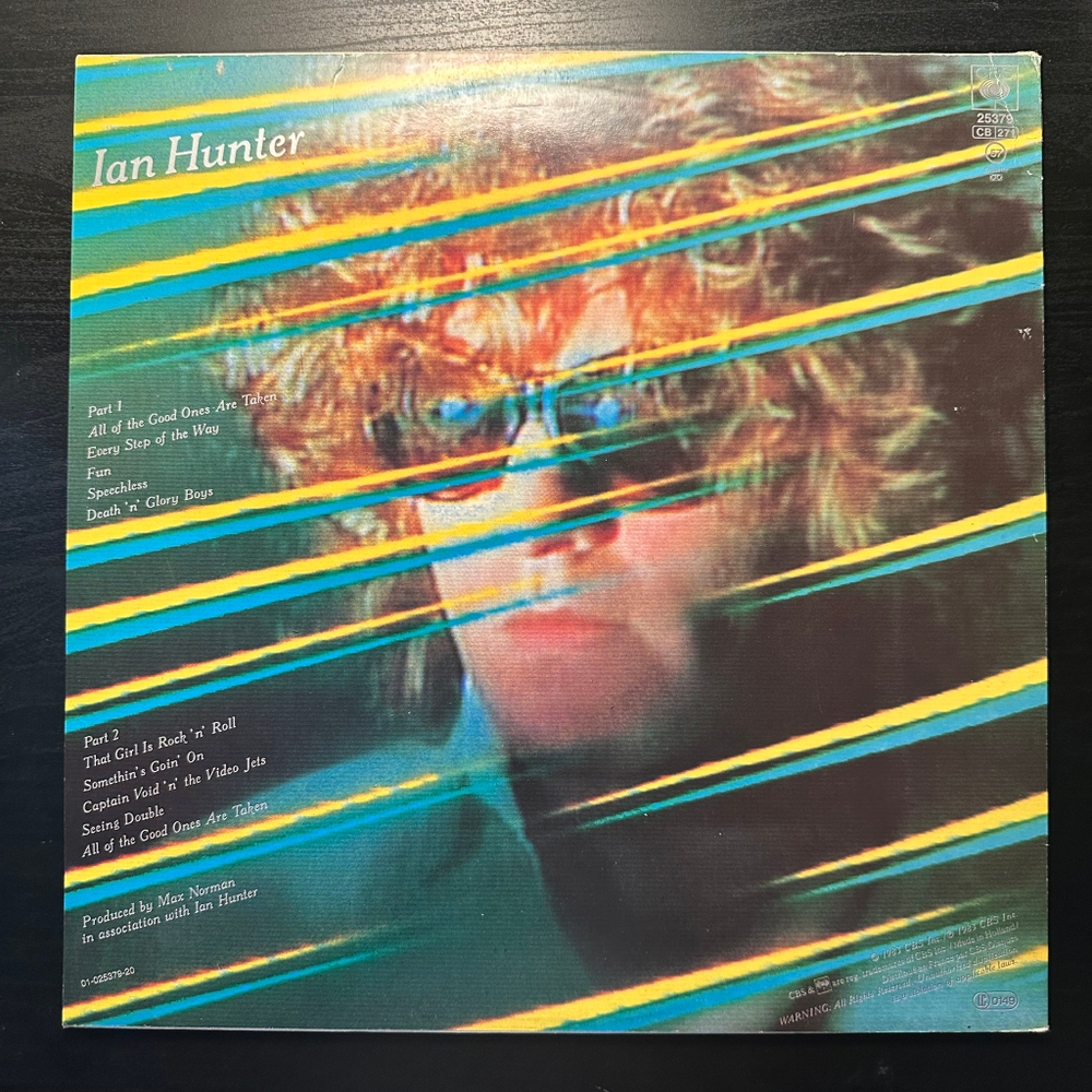 Ian Hunter - All Of The Good Ones Are Taken (Голландия 1983г.)