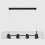 Подвесной светодиодный светильник Crystal Lux ELEMENT SP48W LED BLACK