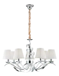 1780/7 CHR+SIL (1) Люстра Veneto Luce (NW)
