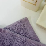 Полотенце махровое 30*50см «FLUFFY» цвет ежевичный мусс 04-134, плотность 500гр/м2