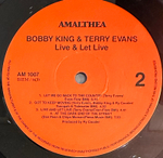 Bobby King & Terry Evans - Live And Let Live! (Швеция 1988г.)