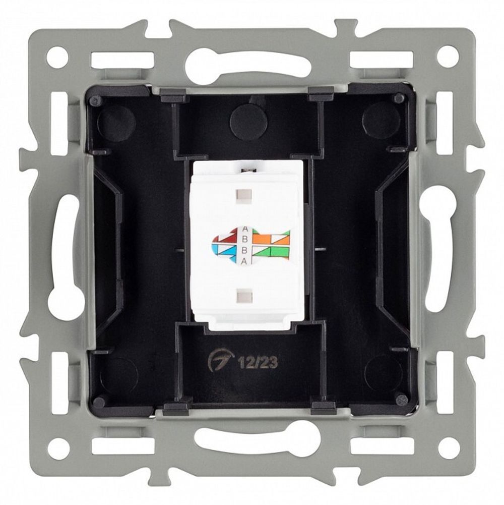 Розетка Ethernet RJ-45 и со шторками, без рамки Arlight SCT 045334