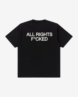 Футболка All Right Fucked Kamiki Boxlogo черная