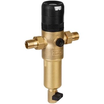 Сетчатый фильтр с редуктором давления Goetze FD07-3/4H (SP) до +85°C, 3/4", для горячей воды