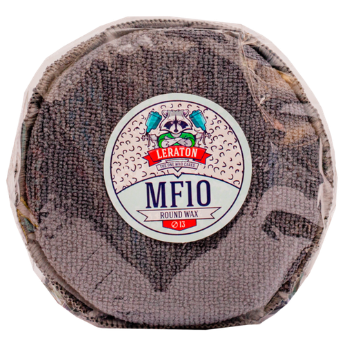 Круглый микрофибровый аппликатор LERATON ROUND WAX MF10