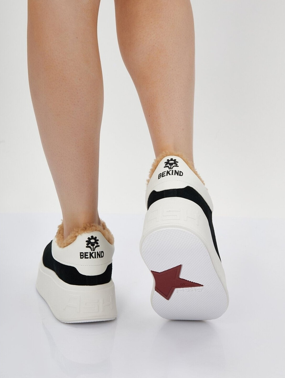 Кеды женские ASH MOBY-BE-KIND-FUR