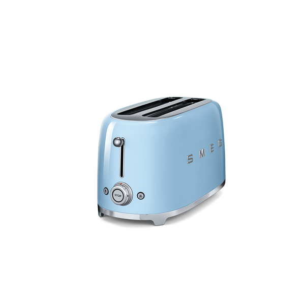 Тостер Smeg Стиль 50-х годов для 4 тостов голубой