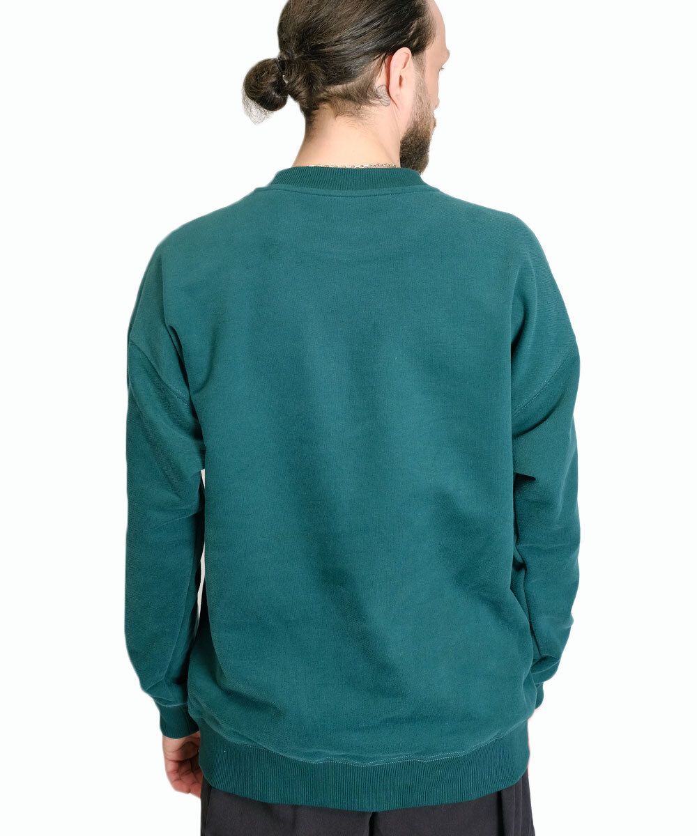 Толстовка Hardlunch Milk темно-зеленая