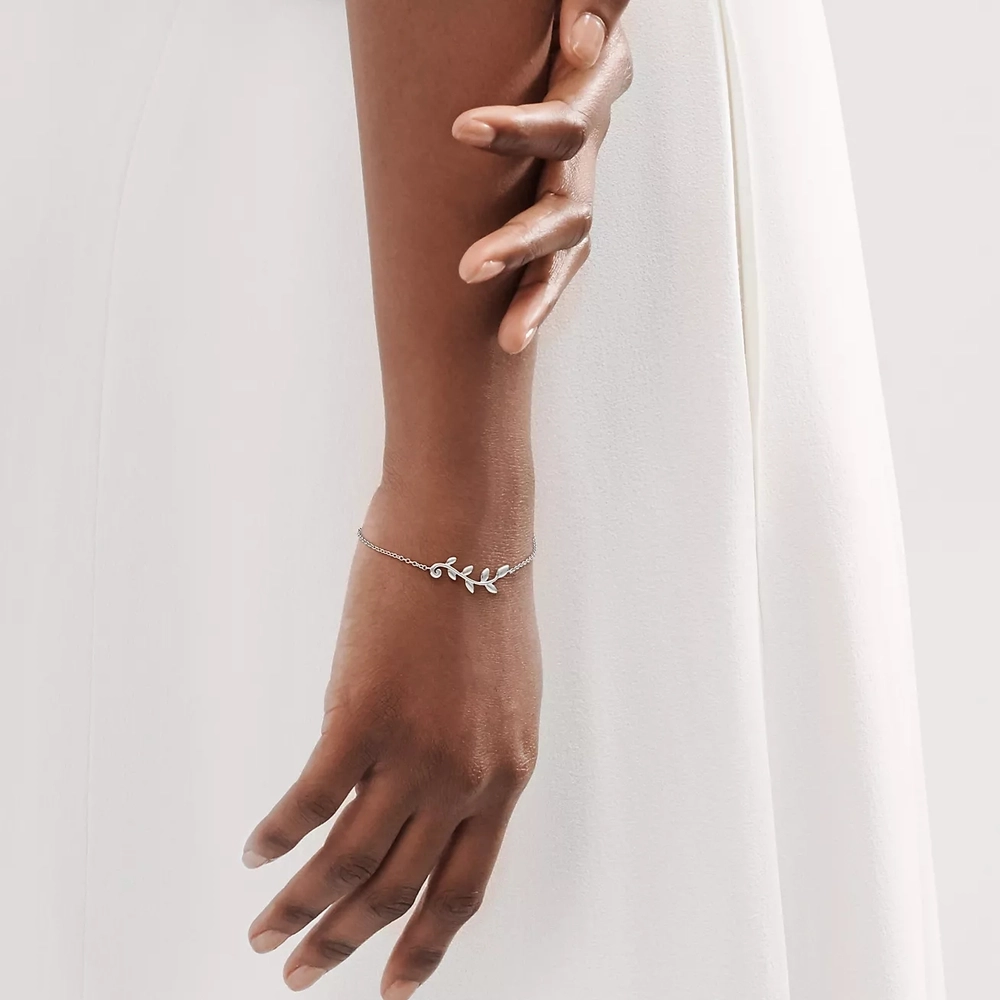 Браслет из серебра💙Tiffany, Оливковая ветвь 🌿В наличии