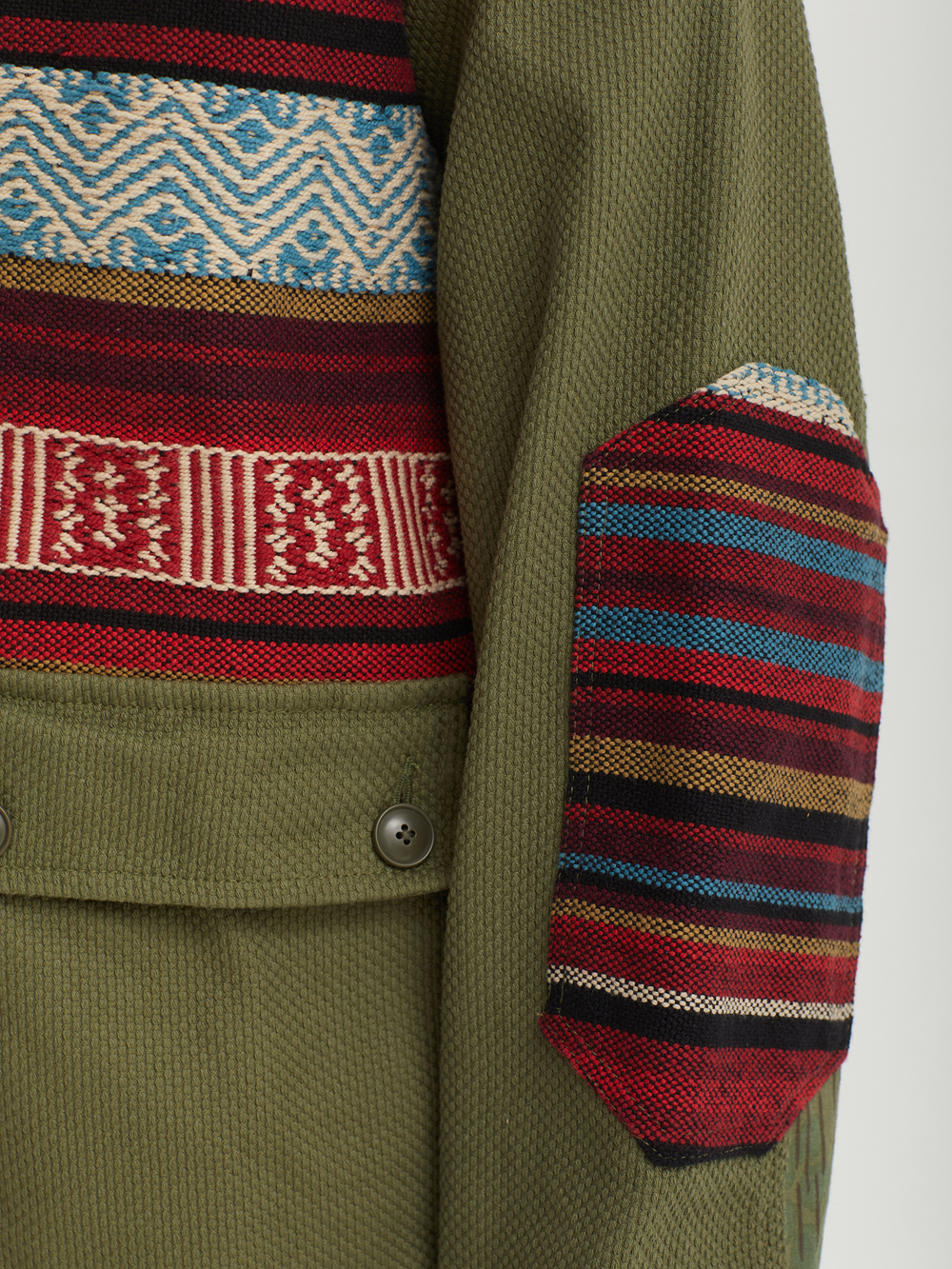 Мужская Куртка Upcycled Shawl Chore