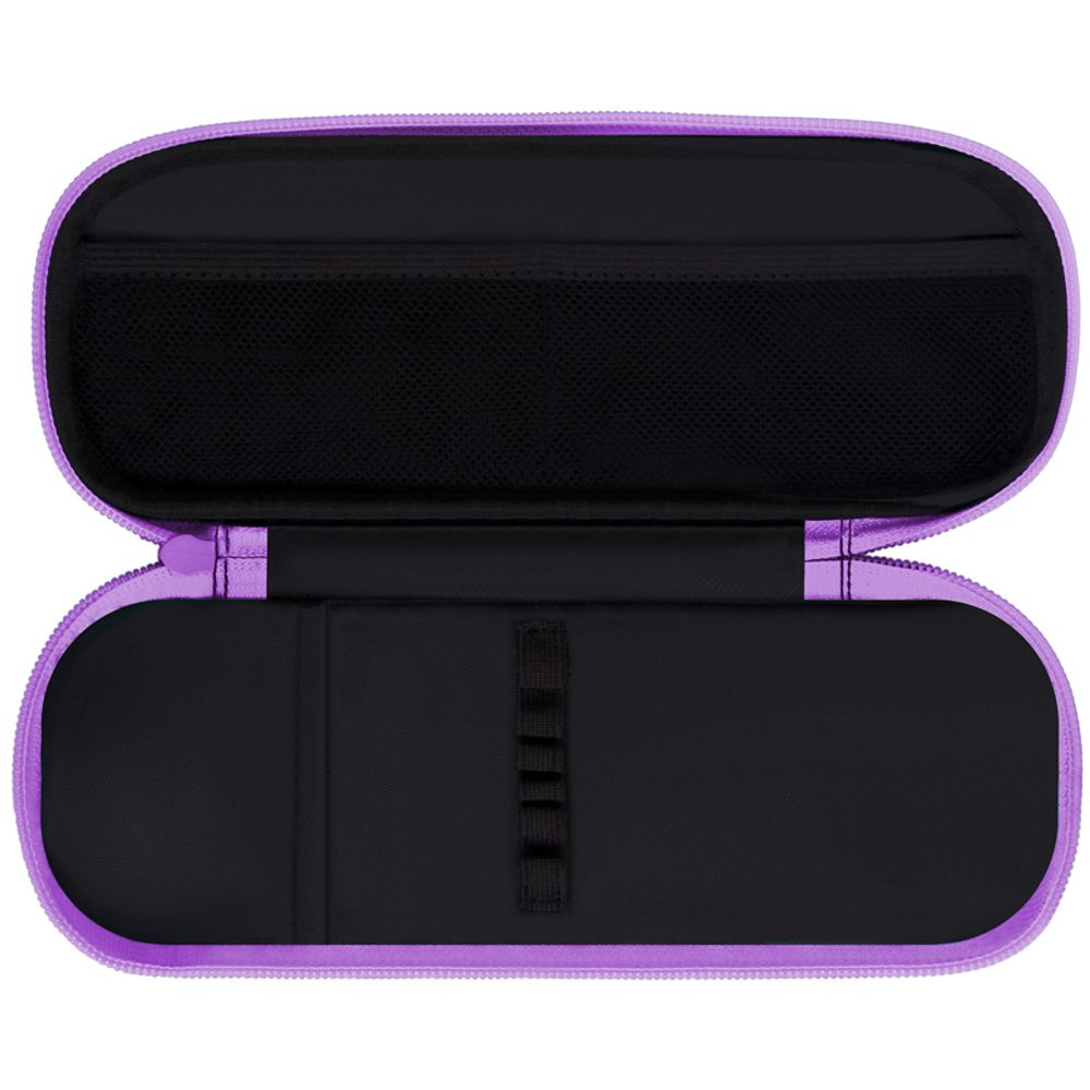 Пенал мягкий 2 отделения, 220*80*50 Berlingo "Working cat", полиэстер, внутр. органайзер