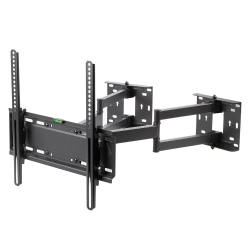 Кронштейн наклонный Kromax GALACTIC-44 черный 32"-70" макс.45кг настенный поворотно-выдвижной и наклонный