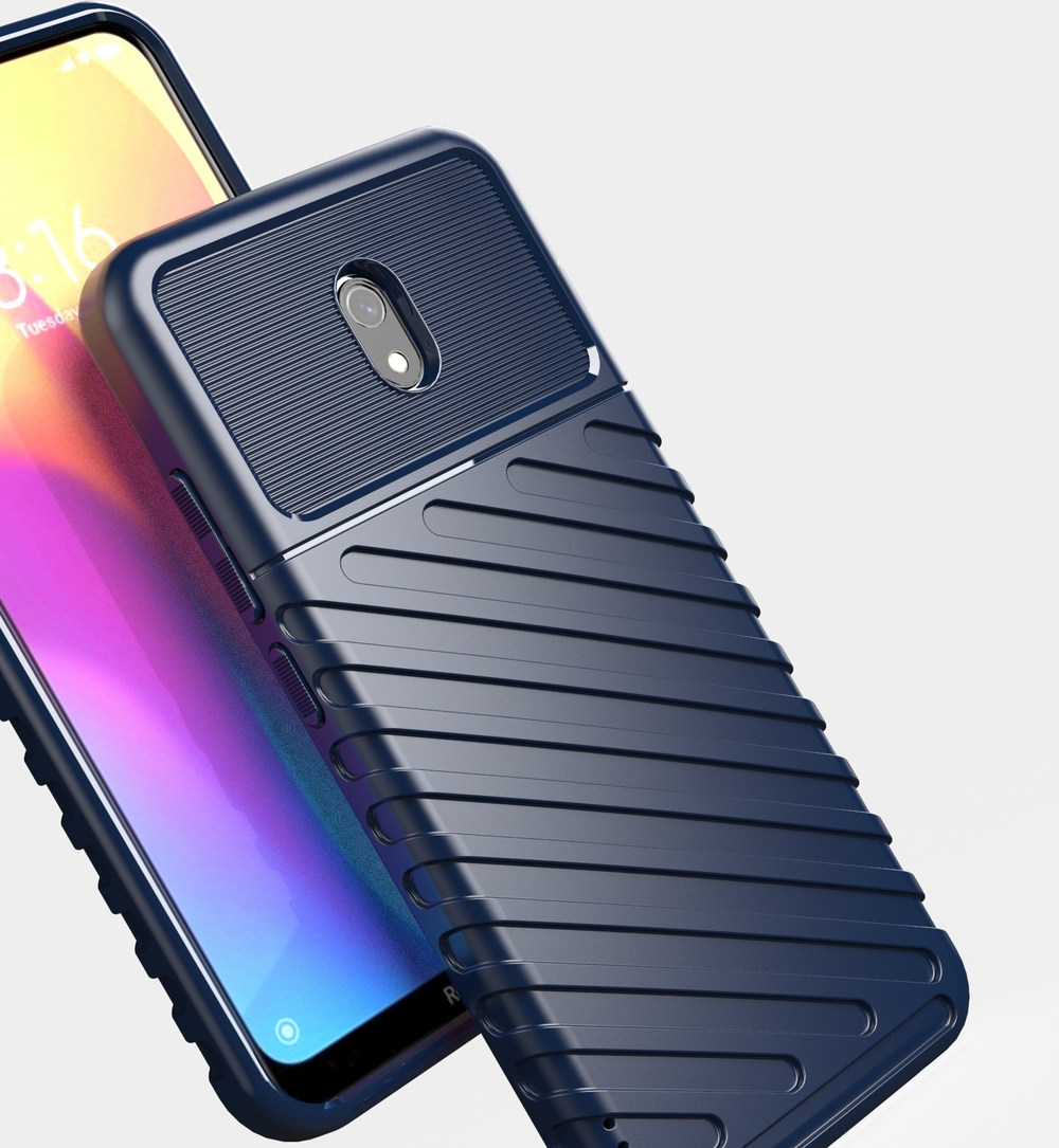 Чехол для Xiaomi Redmi 8A цвет Blue (синий), серия Onyx от Caseport