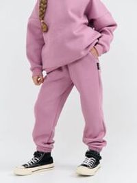 Костюм с худи "Орхидея" с вышивкой утепленный