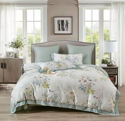 Постельное белье Asabella 2267 фланель, тенсел с хлопком