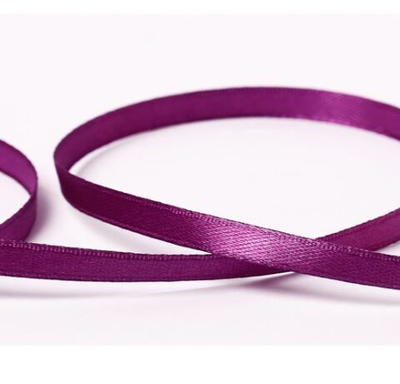 Лента атласная 6 мм ( 1/4 ") , №143 фиолетовый