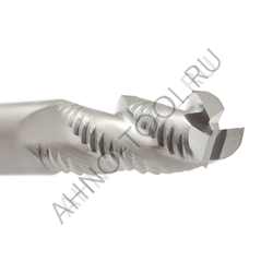 Фреза твердосплавная обдирочная 10мм (L=75, l=25, хв=10) Z3 30° по алюминию и цвет.металлам BRAL-3W-