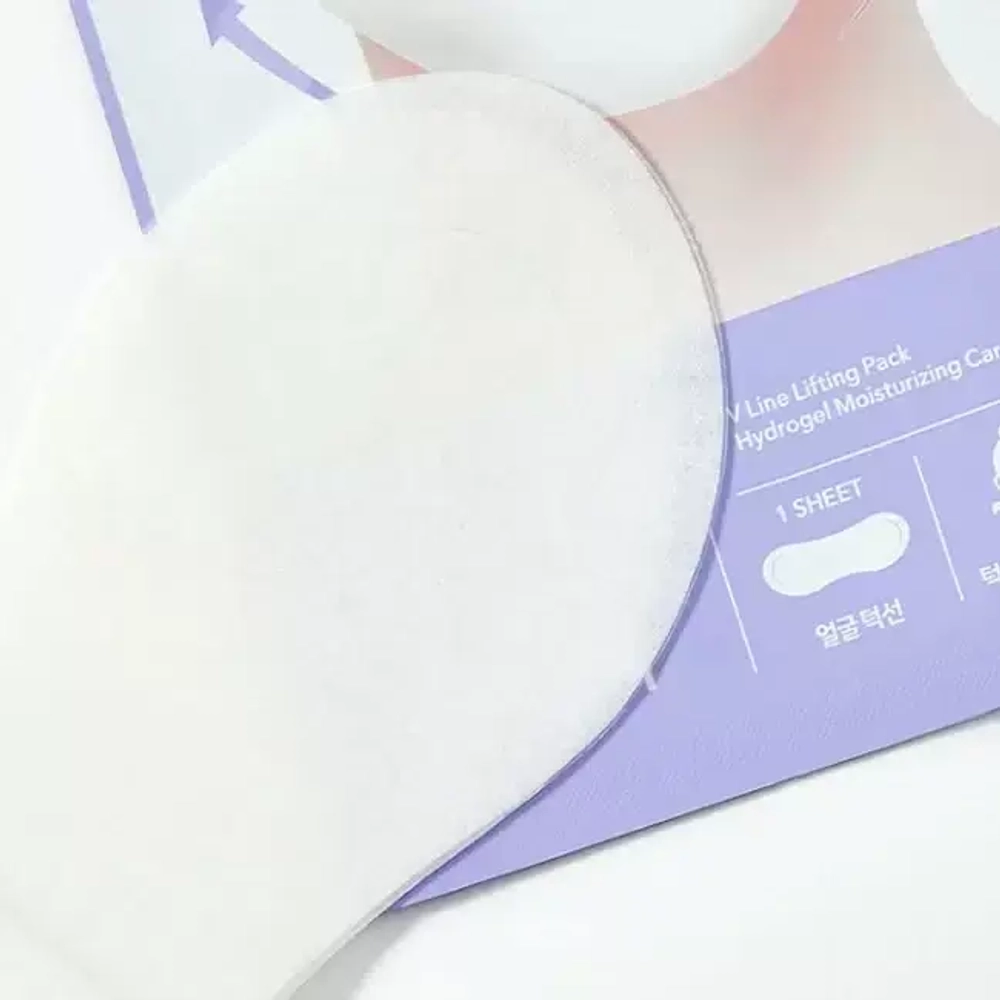 Гидрогелевая маска для ровного контура лица "Lolo Skiny V Line Lifting Pack", 7 г