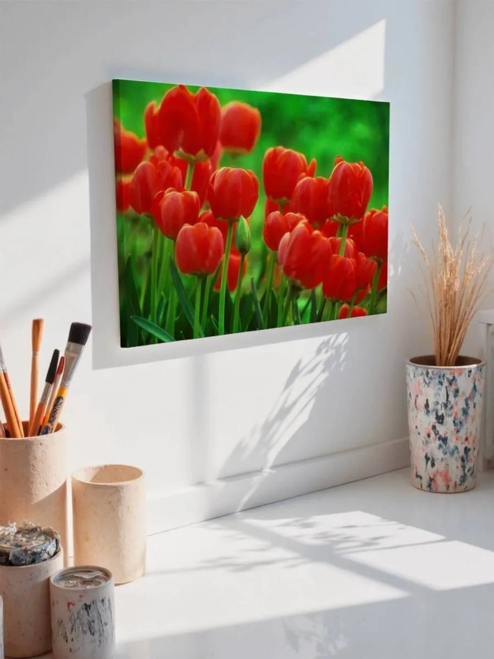 Картина на стену 40 X 50 Тюльпаны